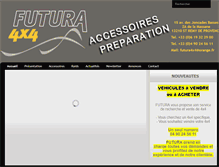 Tablet Screenshot of futura4x4.com